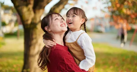 Mother and daughter