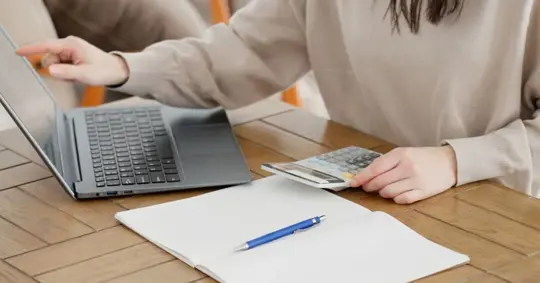 parent computing their finances
